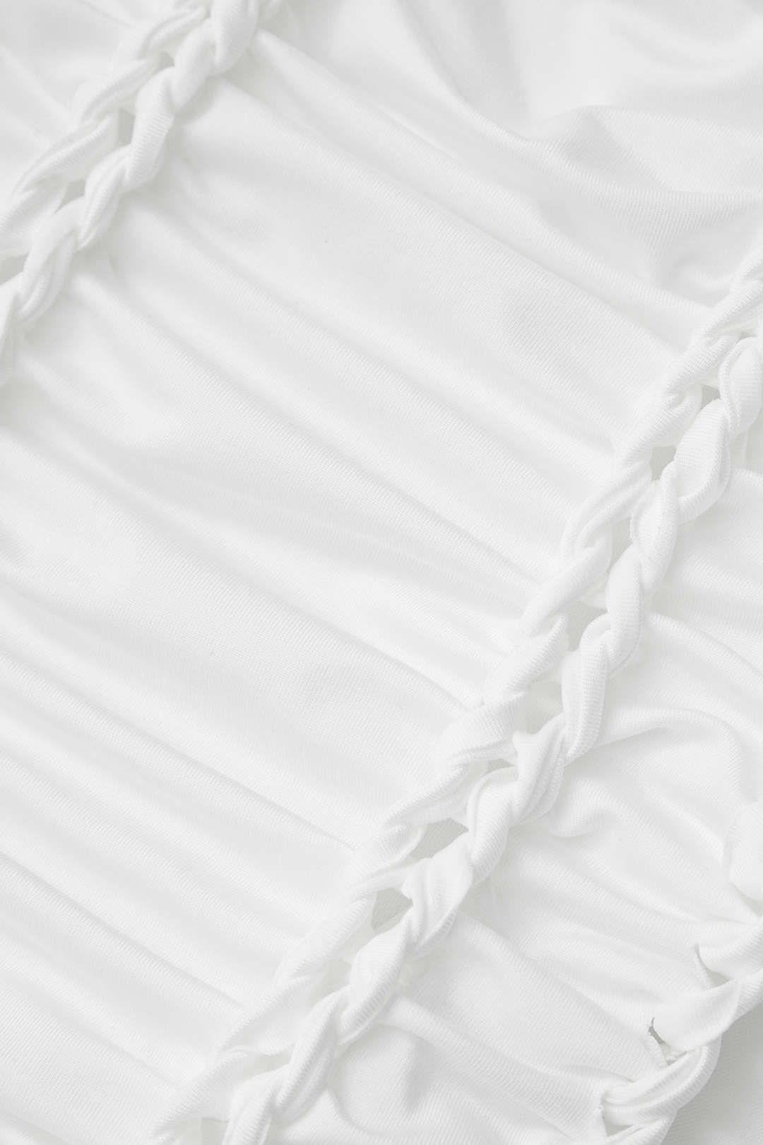 U-neck Braided Cut Out Mini Dress And Shrug Set sold by Micas product image thumbnail 5