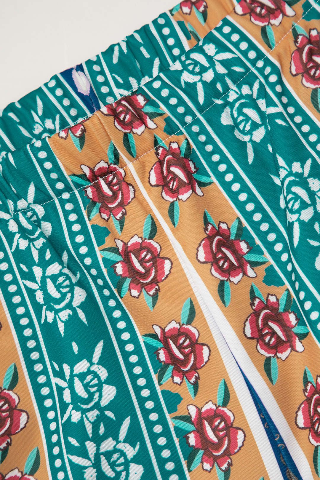 Floral Print High Waisted Flare Leg Pants sold by Micas product image thumbnail 5