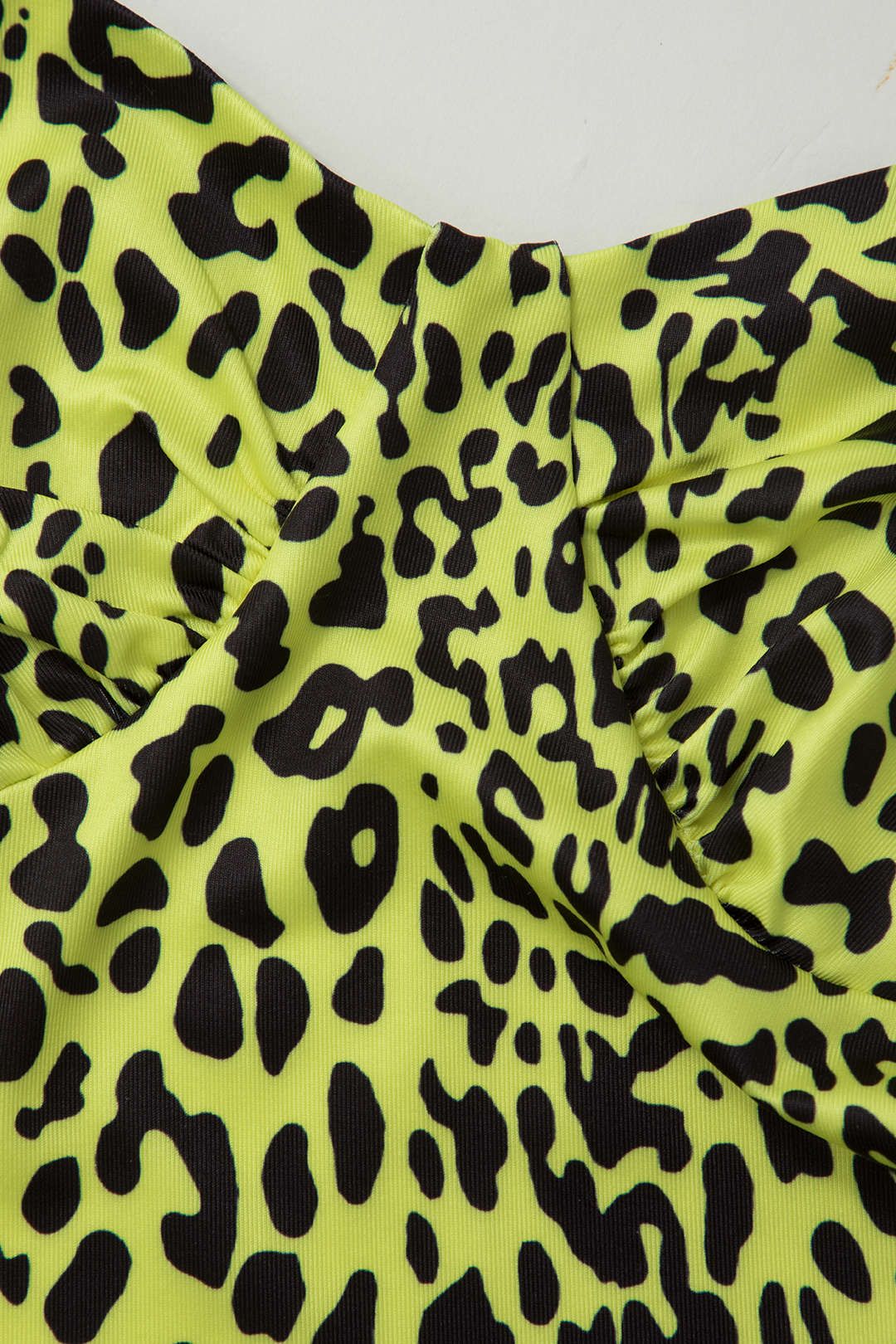 Leopard Print Backless Slit Maxi Dress sold by Micas product image thumbnail 3