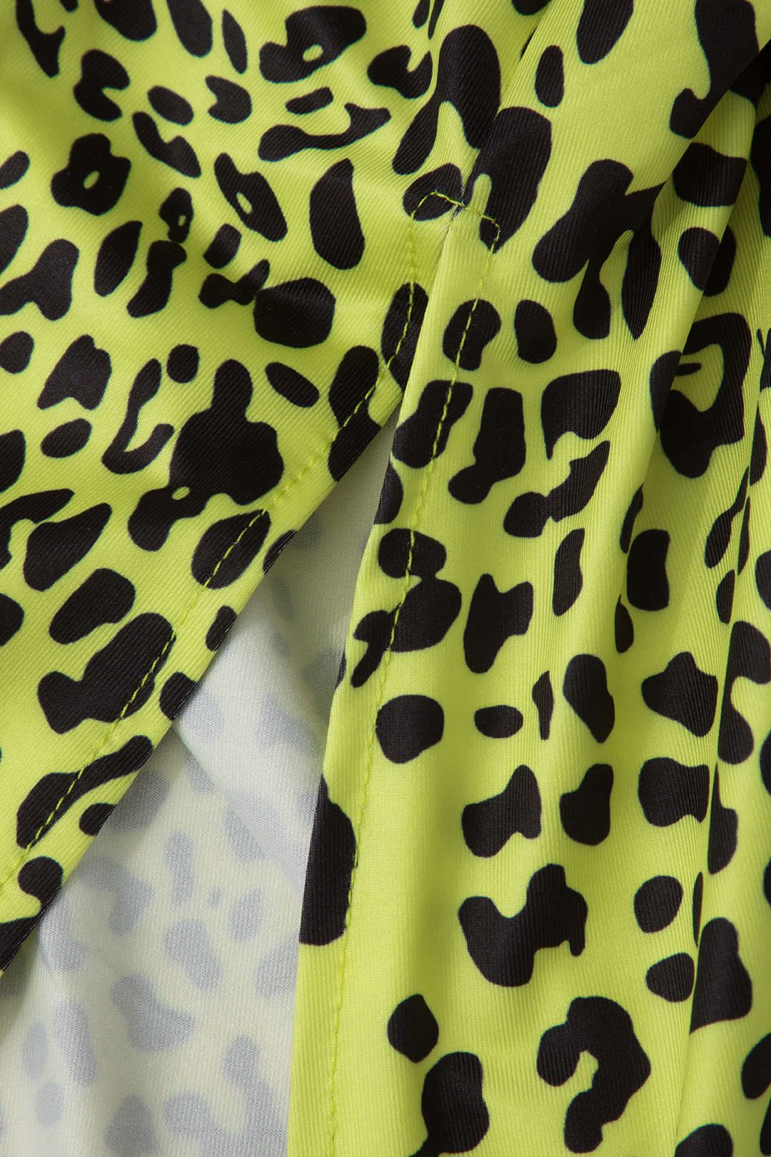 Leopard Print Backless Slit Maxi Dress sold by Micas product image thumbnail 4