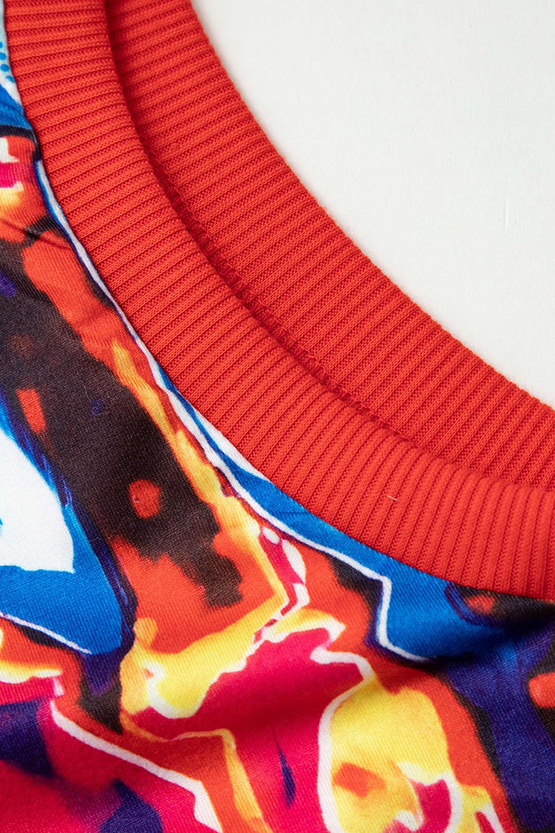 Burning Hand Print Round Neck Tank Top sold by Micas product image thumbnail 3