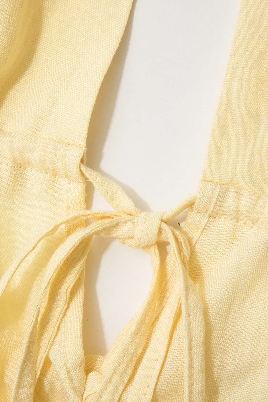 Tie Front Halter Mini Dress sold by Micas product image thumbnail 4