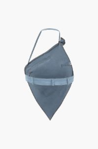 Asymmetrical V-Hem Denim Cami Top sold by Micas