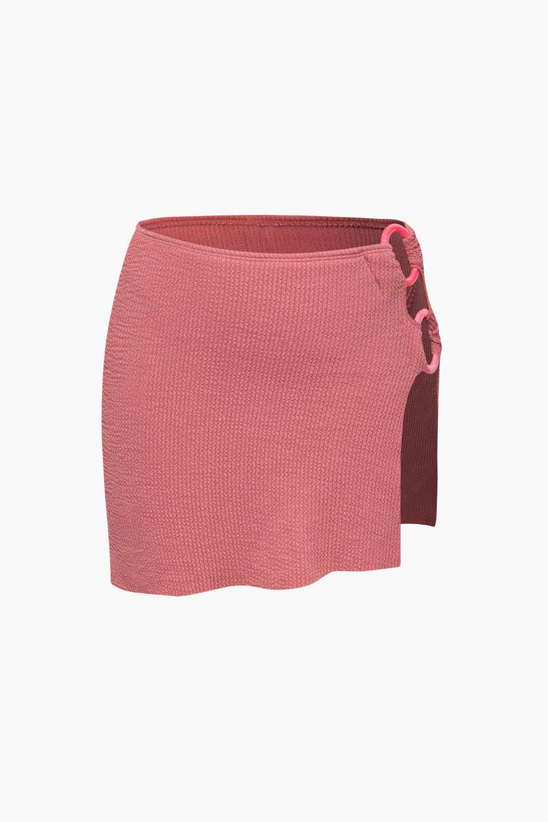 Textured O-ring Slit Bikini Set sold by Micas product image thumbnail 3