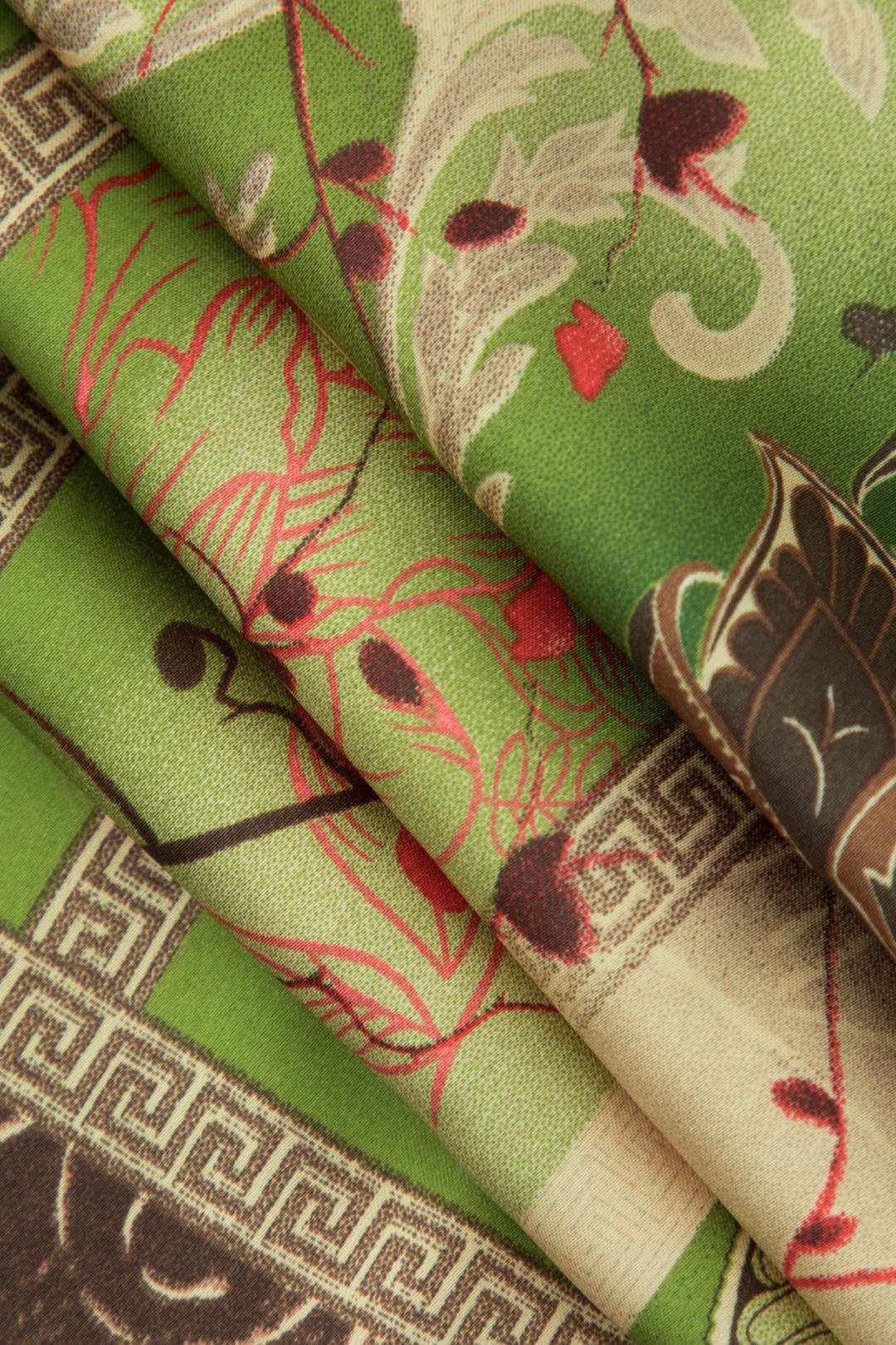 Floral Print Satin Midi Skirt sold by Micas product image thumbnail 5