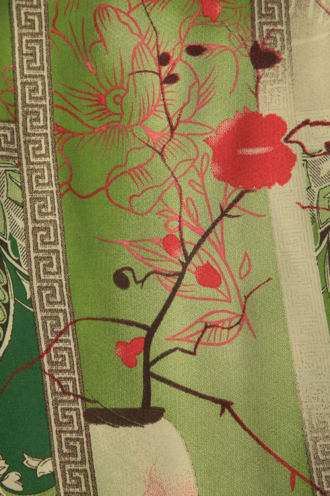 Floral Print Satin Midi Skirt sold by Micas product image thumbnail 3