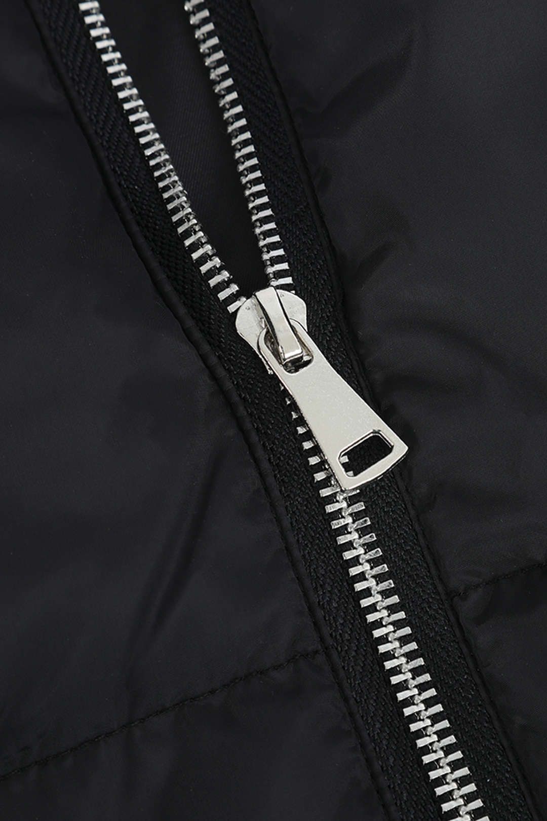 Stand Collar Zip Up Puffer Vest sold by Micas product image thumbnail 3