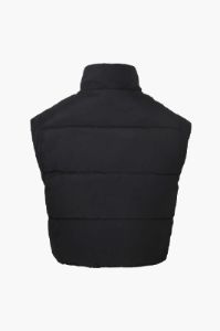 Stand Collar Zip Up Puffer Vest sold by Micas