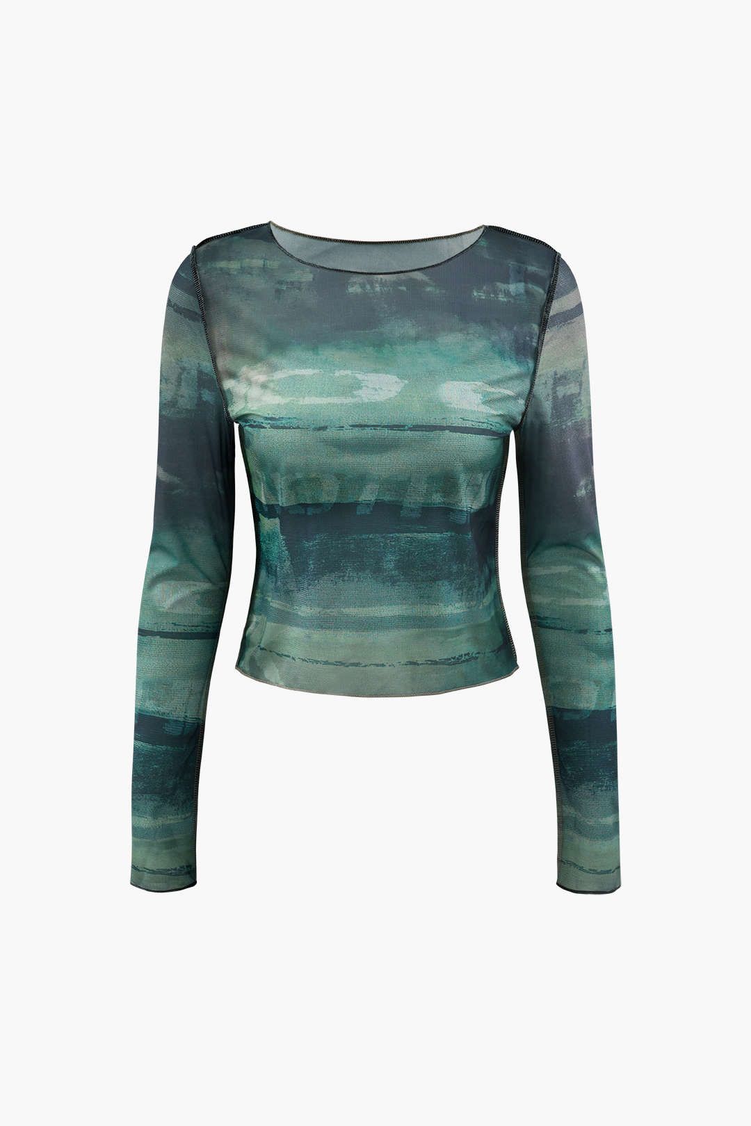 Tie Dye Long Sleeve Top sold by Micas