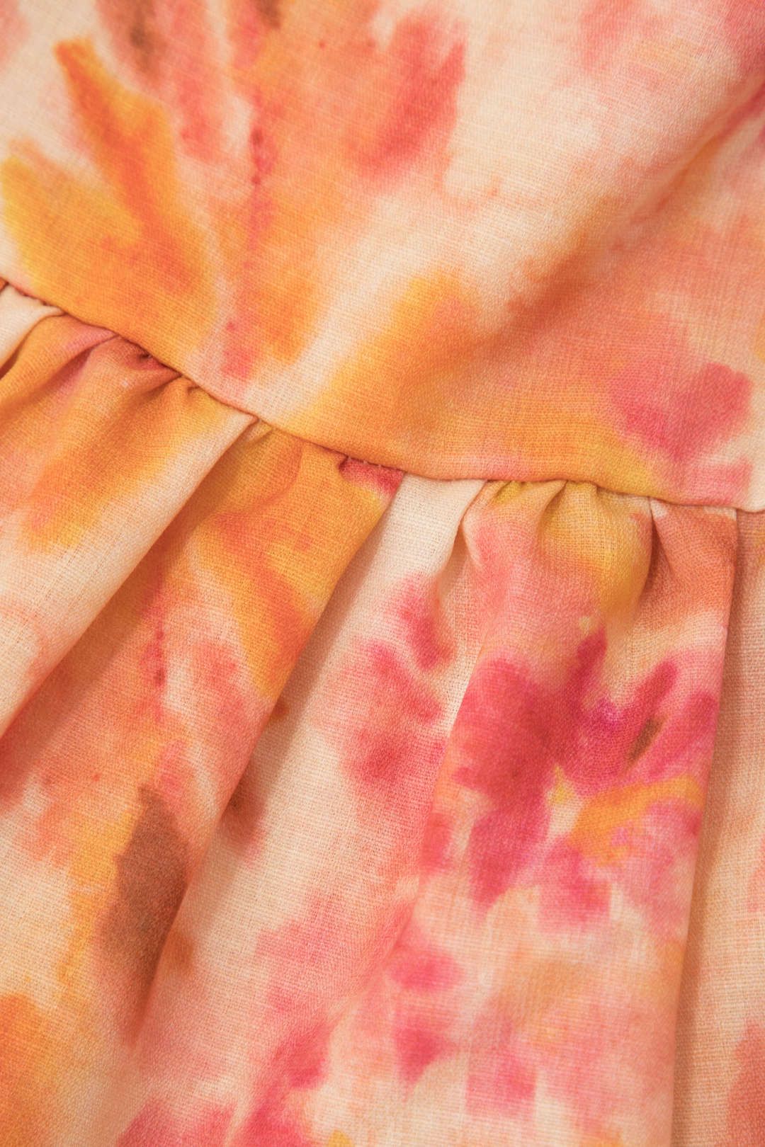 Floral Print V-neck Ruffle Tie Back Maxi Dress sold by Micas product image thumbnail 6