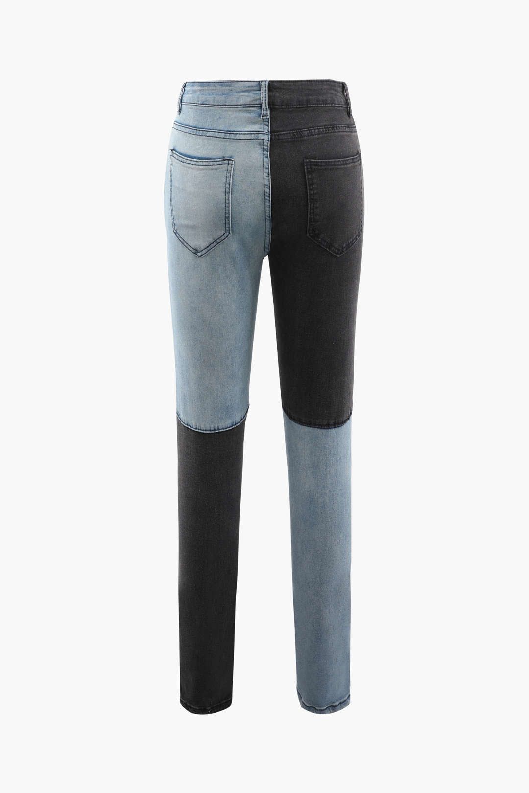 Patchwork Skinny Jeans sold by Micas product image thumbnail 2