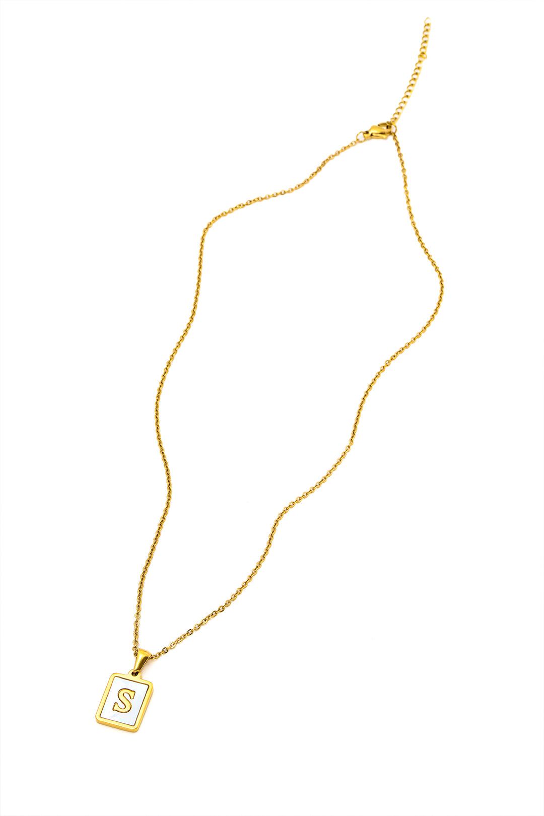 S Pendant Necklace sold by Micas product image thumbnail 2
