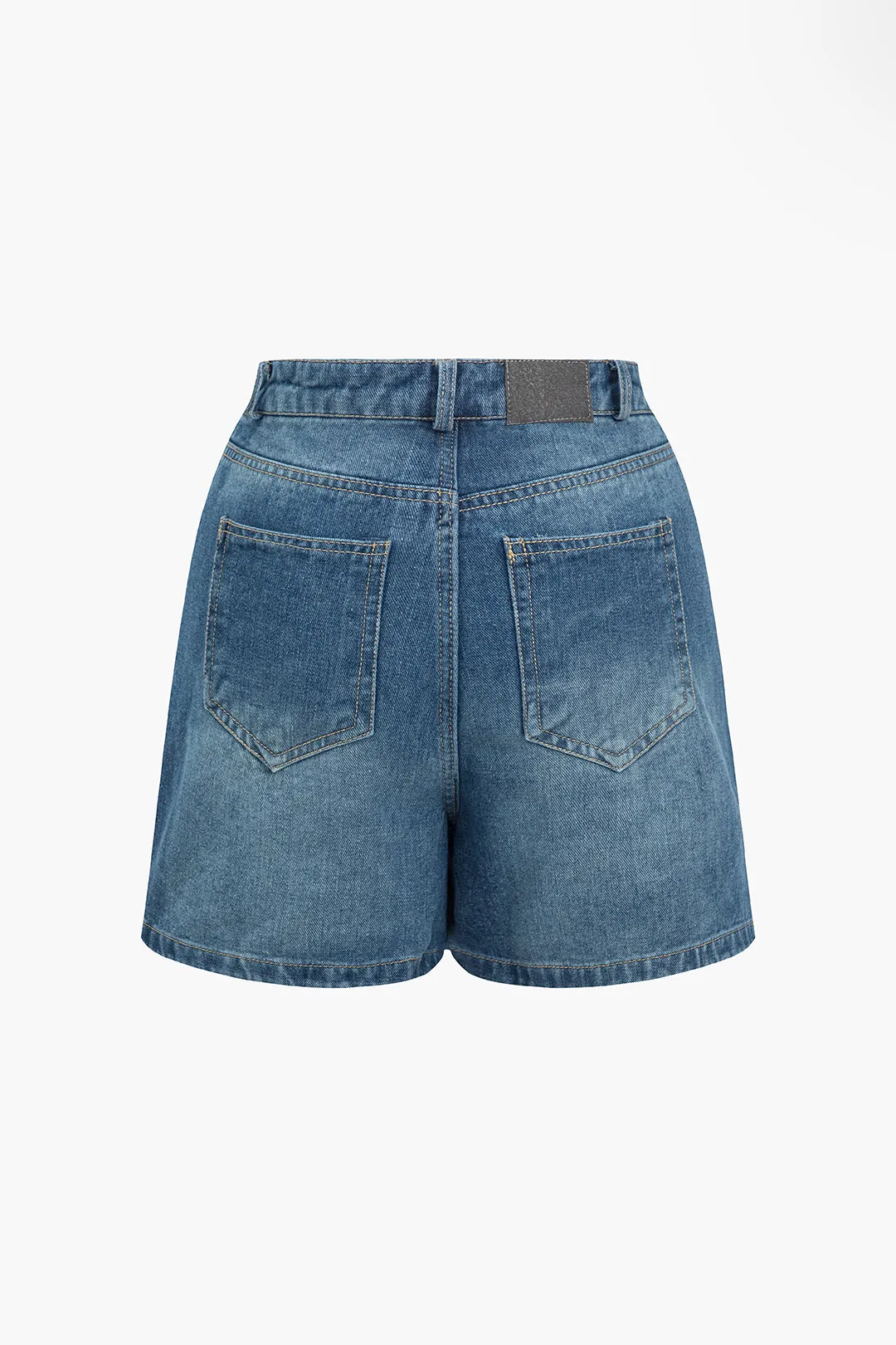 Grundlæggende lomme denimshorts sold by Micas product image thumbnail 2
