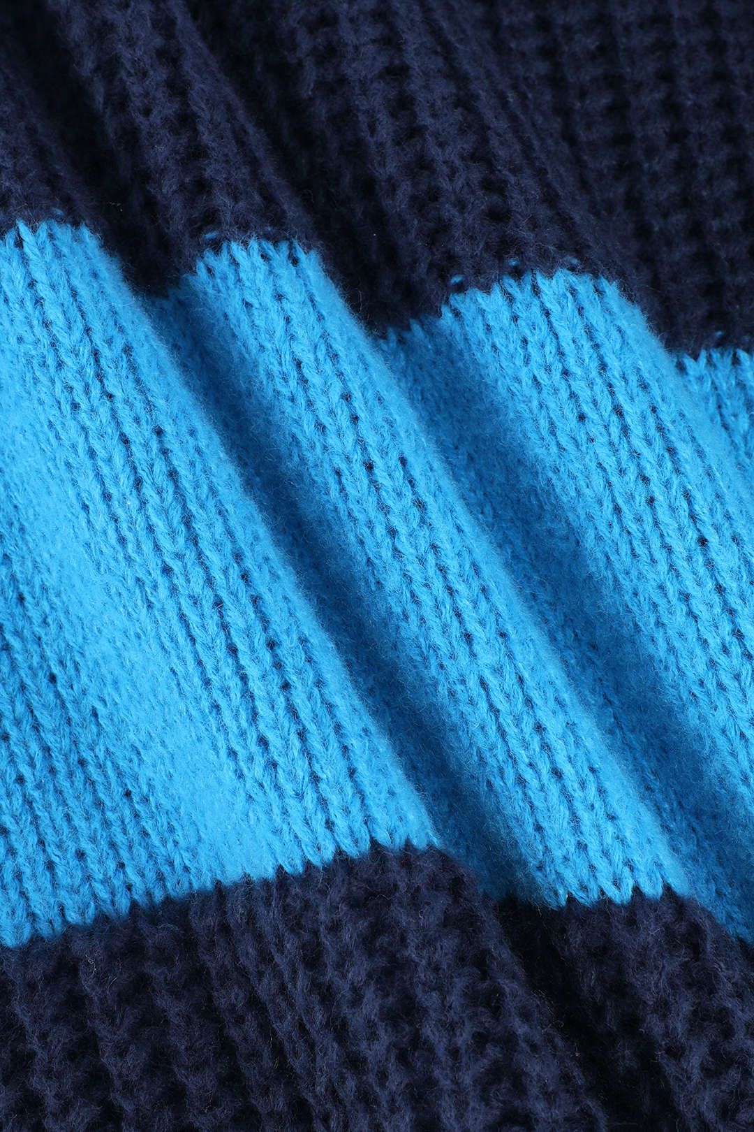 Contrast Stripe Oversized Sweater Dress sold by Micas product image thumbnail 3