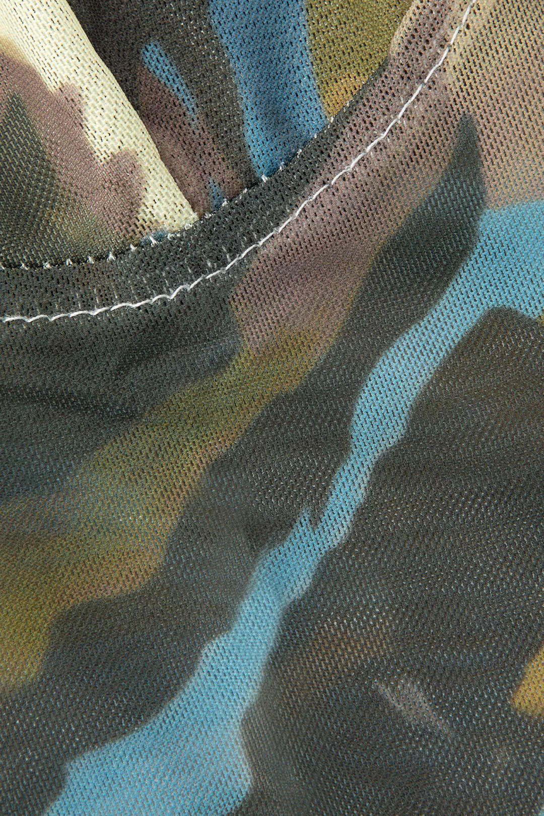 Abstract Print Mesh Tube Top sold by Micas product image thumbnail 6