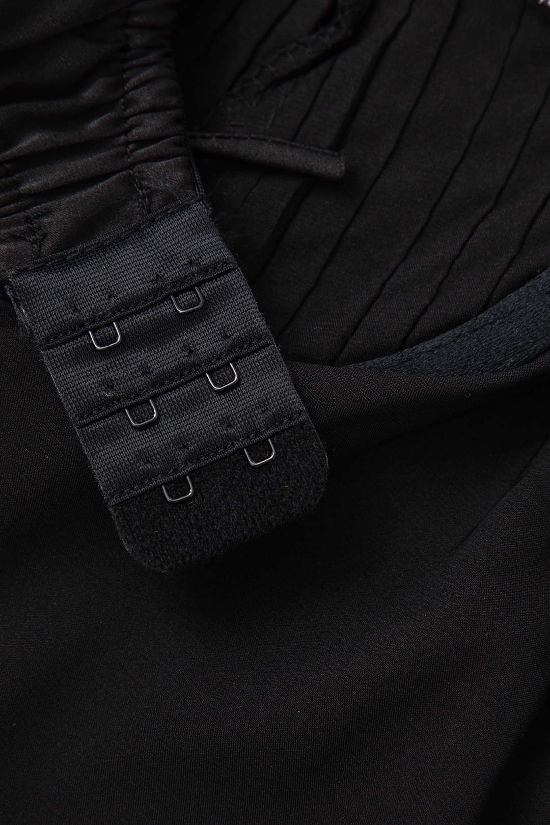 Floral Embroidery Lace Trim Backless Mini Dress sold by Micas product image thumbnail 6