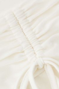Drawstring Detail Pleated Mini Skirt sold by Micas
