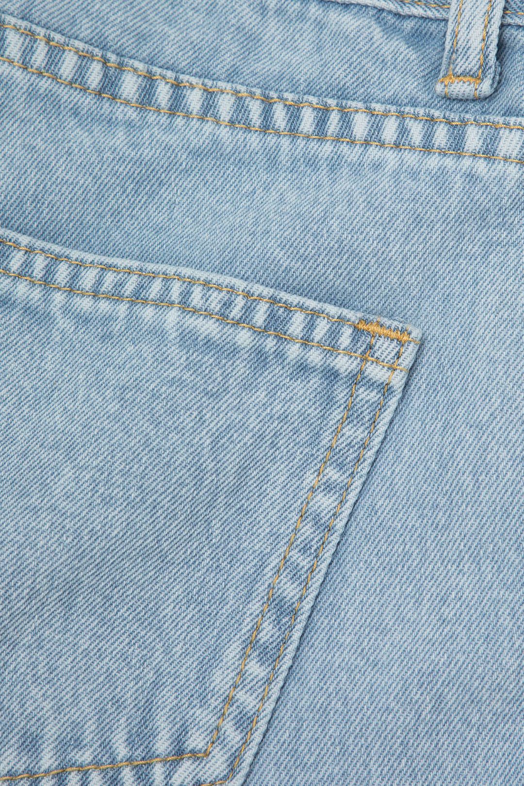 Patch Pocket Button Up Denim Shorts sold by Micas product image thumbnail 5