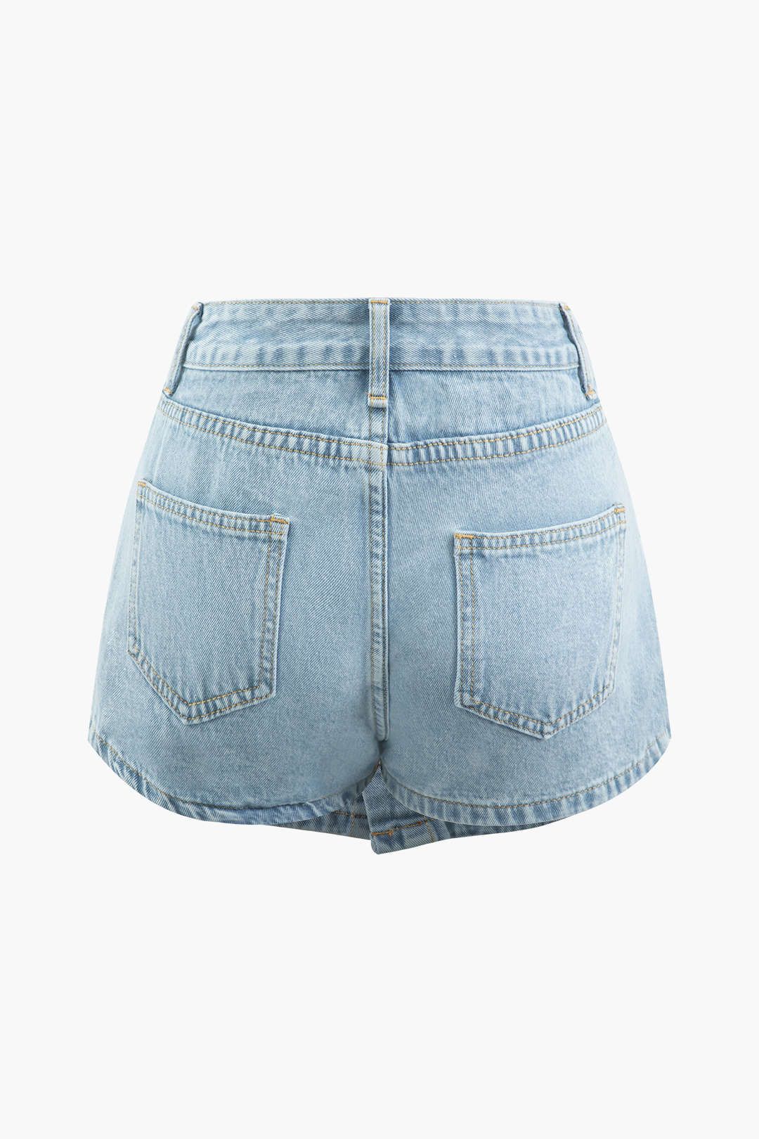 Patch Pocket Button Up Denim Shorts sold by Micas product image thumbnail 2