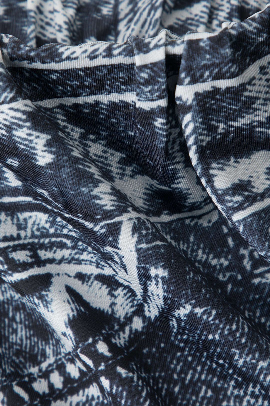 Denim Print Flare Pants sold by Micas product image thumbnail 3