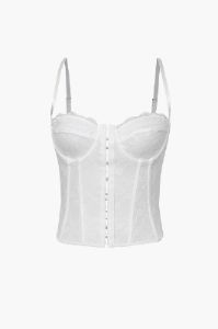 Lace Fishbone Cami Top sold by Micas