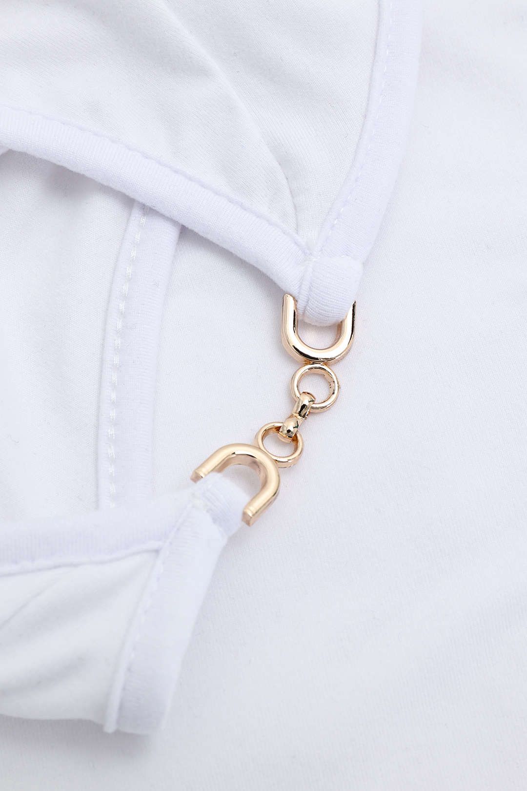 One Shoulder Side Slit Crop Top sold by Micas product image thumbnail 4