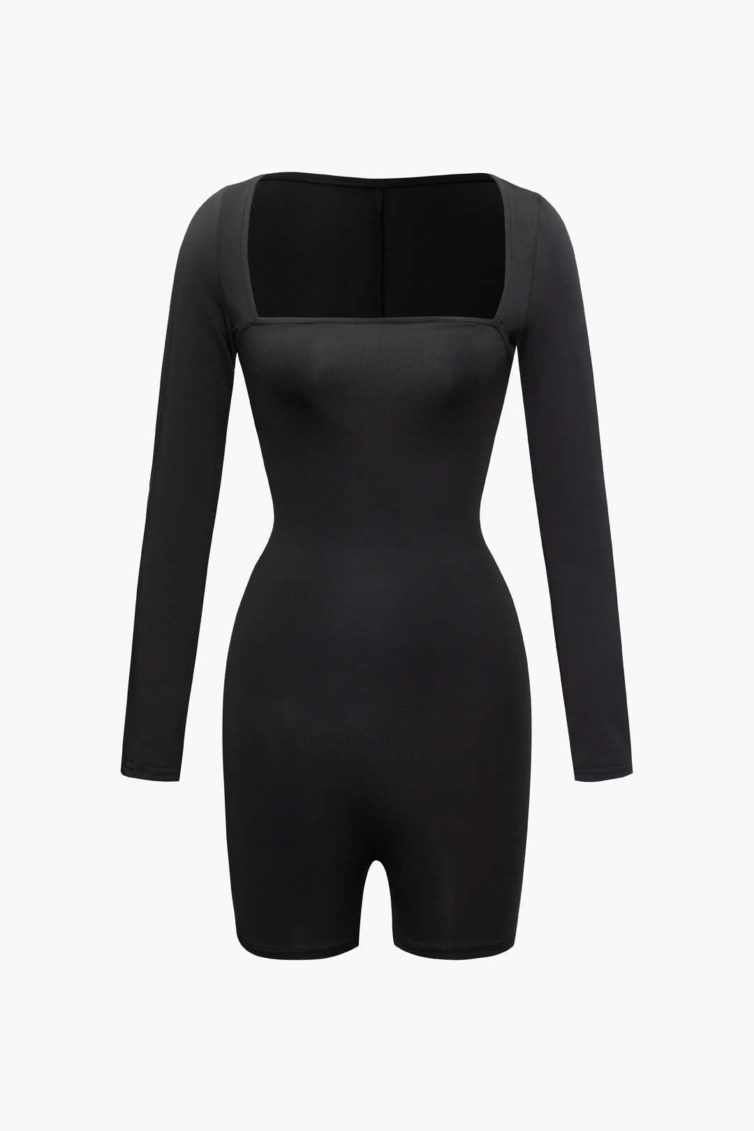 Square Neck Long Sleeve Romper sold by Micas