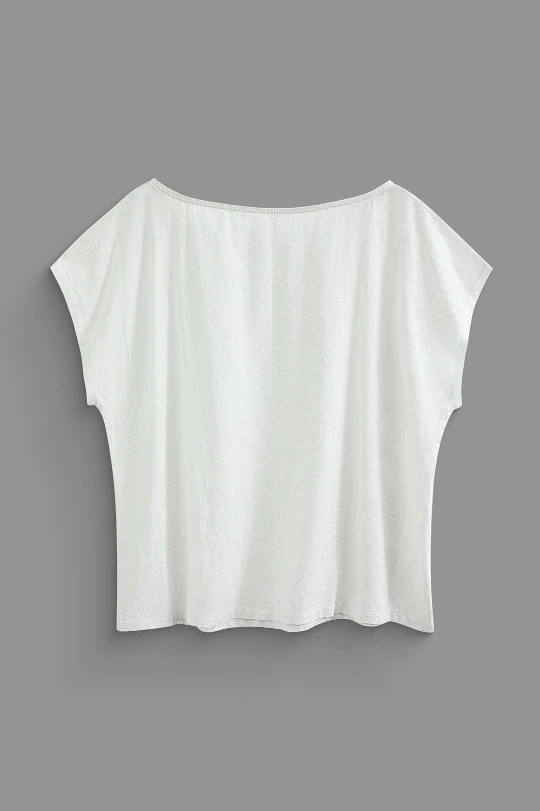 Round Neck T-shirt And Tie Waist Shorts Set sold by Micas product image thumbnail 4