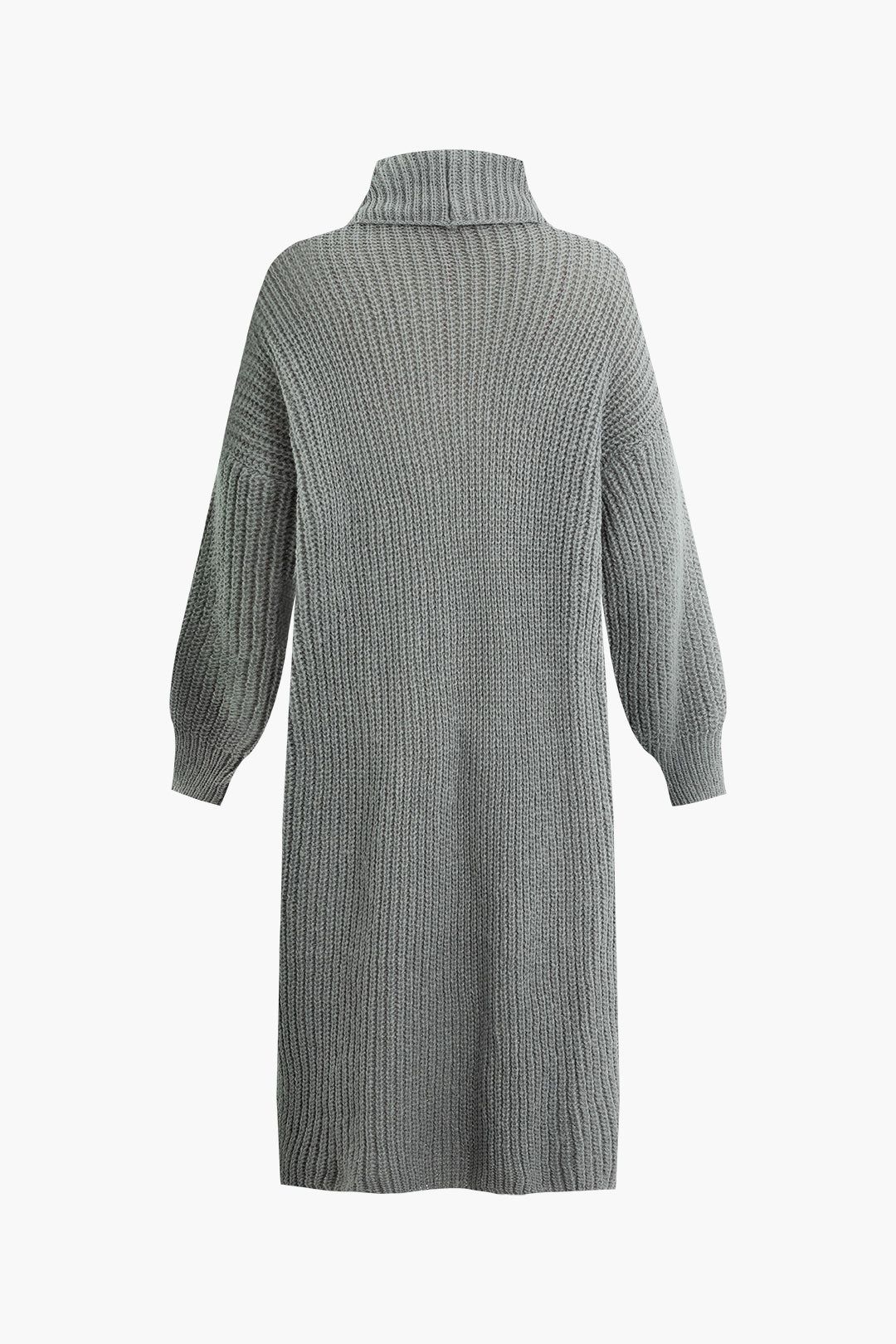 Stand Collar Long Sleeve Knit Coat sold by Micas product image thumbnail 2