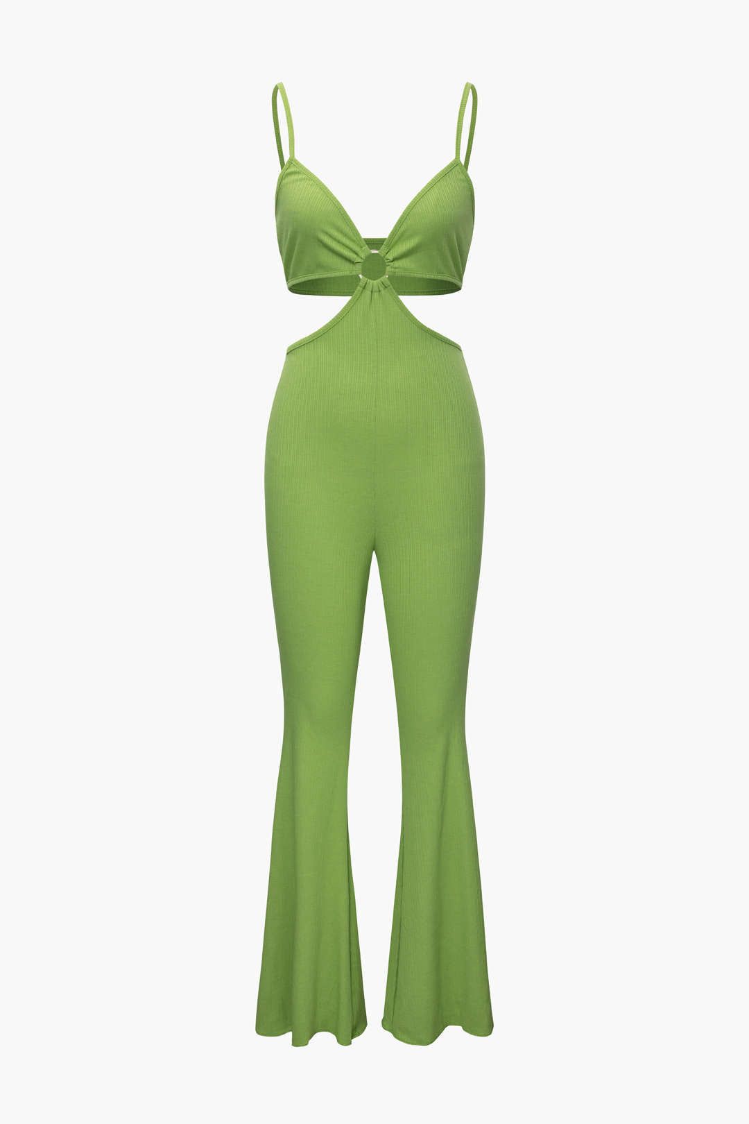 V-neck Cut Out Jumpsuit sold by Micas