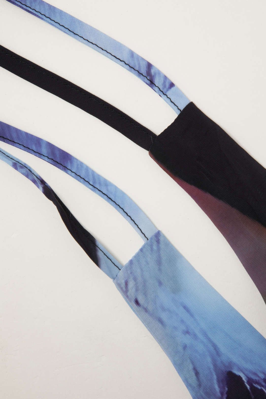 Printed Halter Cowl Neck Maxi Dress sold by Micas product image thumbnail 3