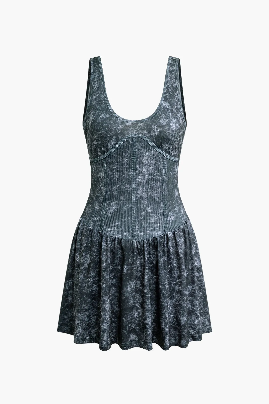 Tie Dye Print Tank Mini Kjole sold by Micas product image thumbnail 2