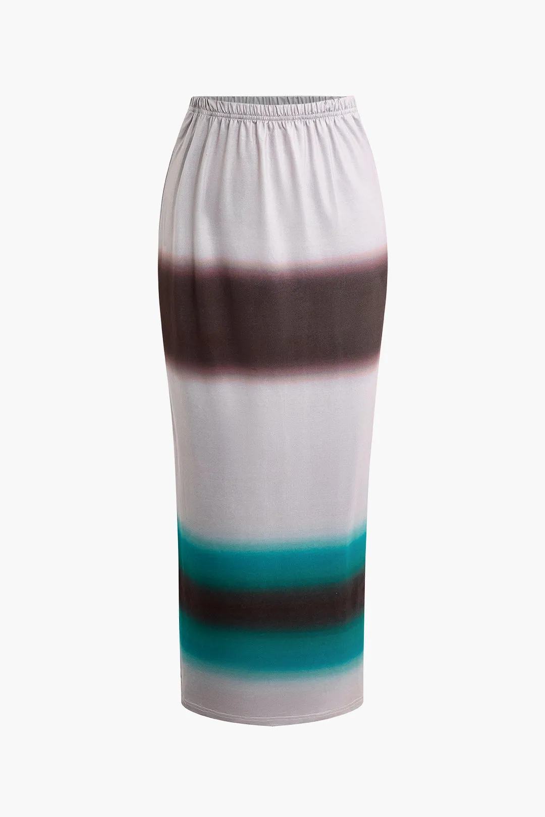 Farveblok print spalte midi nederdel sold by Micas product image thumbnail 4