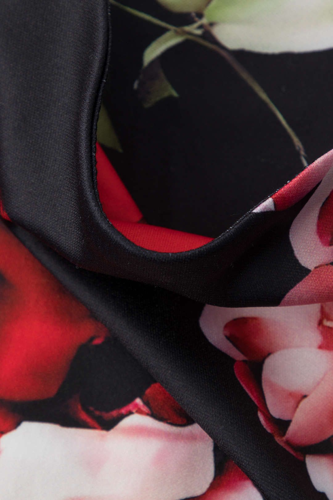 Floral Print Asymmetric Cowl Neck Maxi Dress sold by Micas product image thumbnail 3