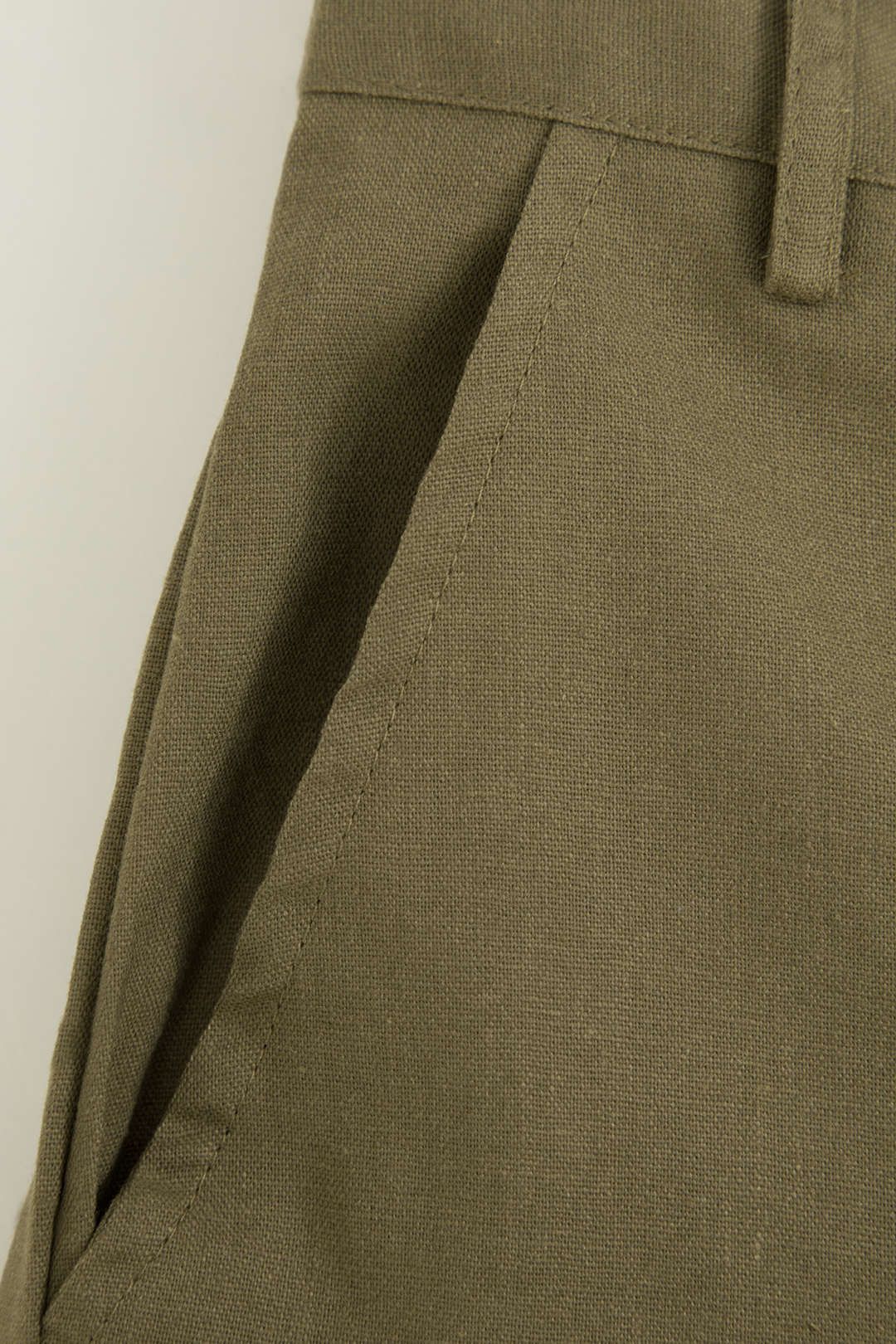 High Waisted Linen-Blend Wide Leg Pants sold by Micas product image thumbnail 4