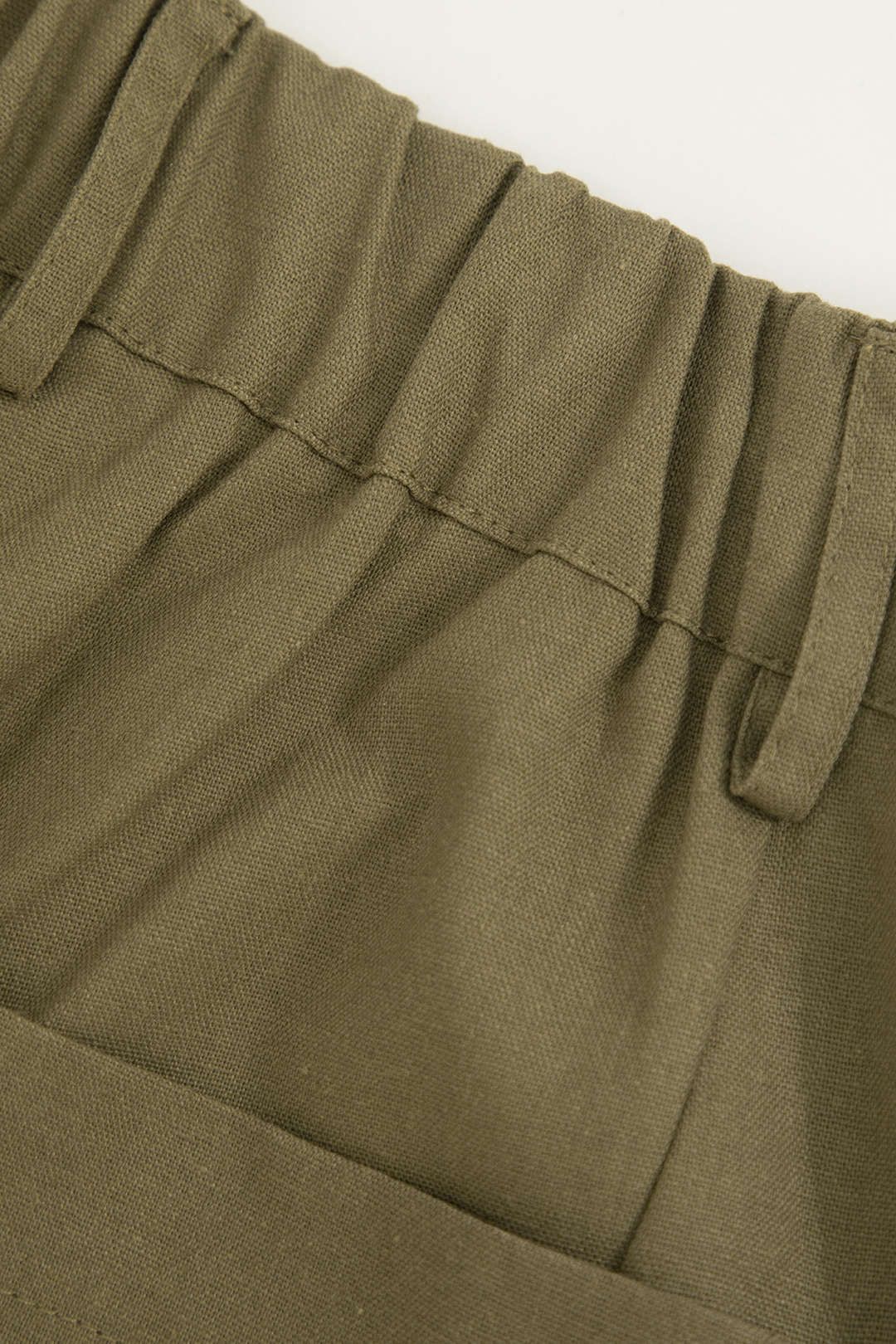 High Waisted Linen-Blend Wide Leg Pants sold by Micas product image thumbnail 6