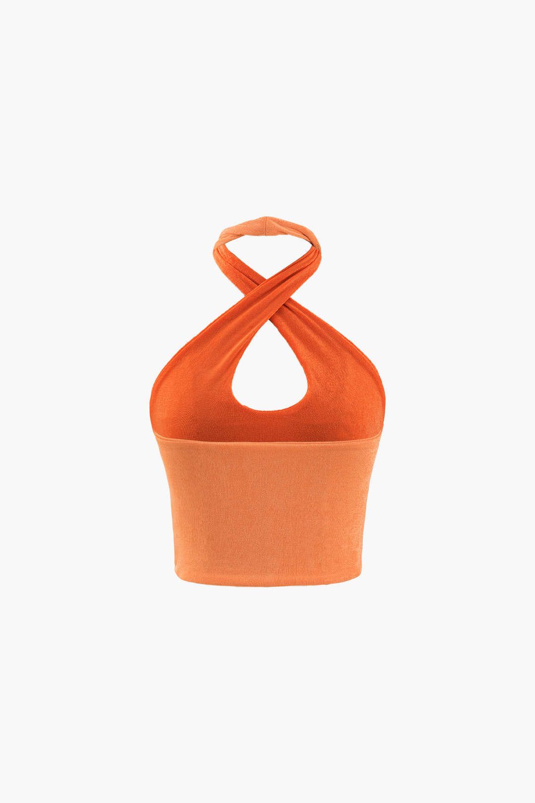 Cross Strap Cut Out Halter Top sold by Micas product image thumbnail 2