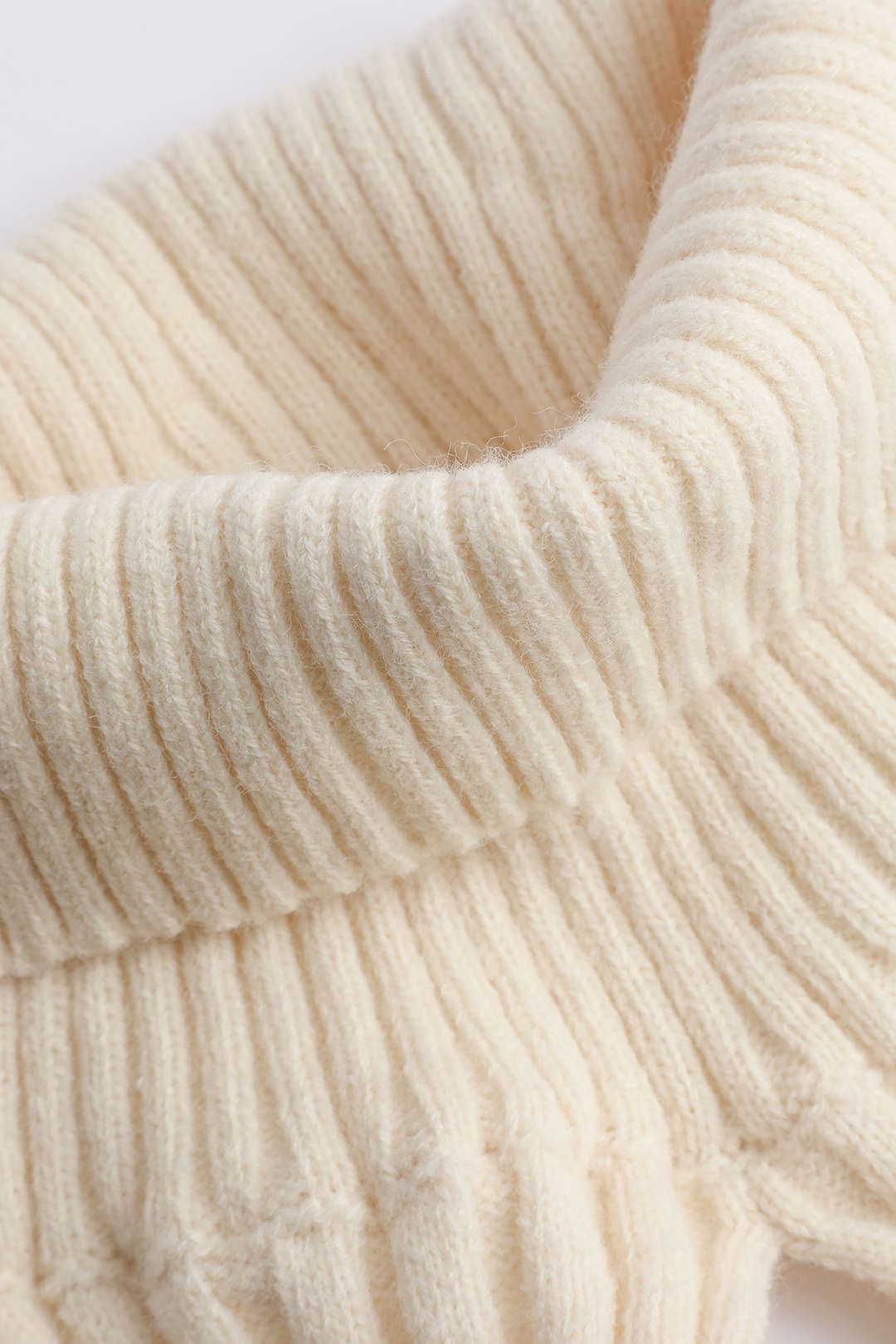 Turtleneck Cut Out Sleeveless Crop Top sold by Micas product image thumbnail 5