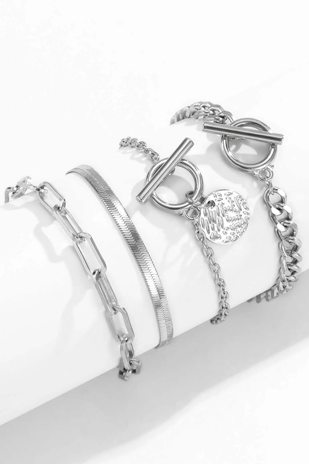 4 stk Snake Chain Armbånd Sæt sold by Micas product image thumbnail 3