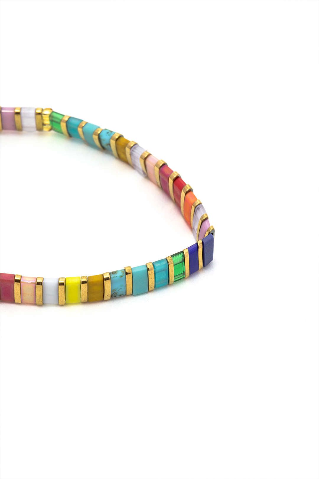 Rainbow Beaded Bbracelet sold by Micas product image thumbnail 4