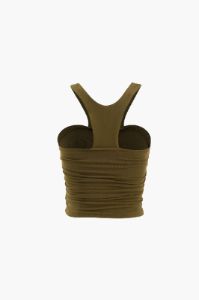 Ruched Detail Tank Top sold by Micas