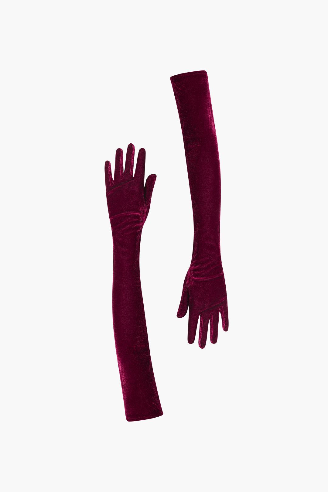 Premium Velvet Long Gloves sold by Micas product image thumbnail 3