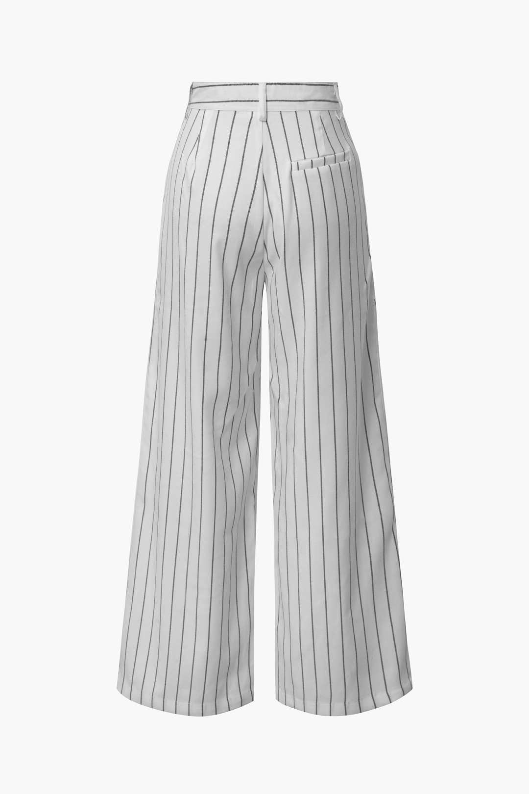 Pinstripe Wide Leg Suit Pants sold by Micas product image thumbnail 2