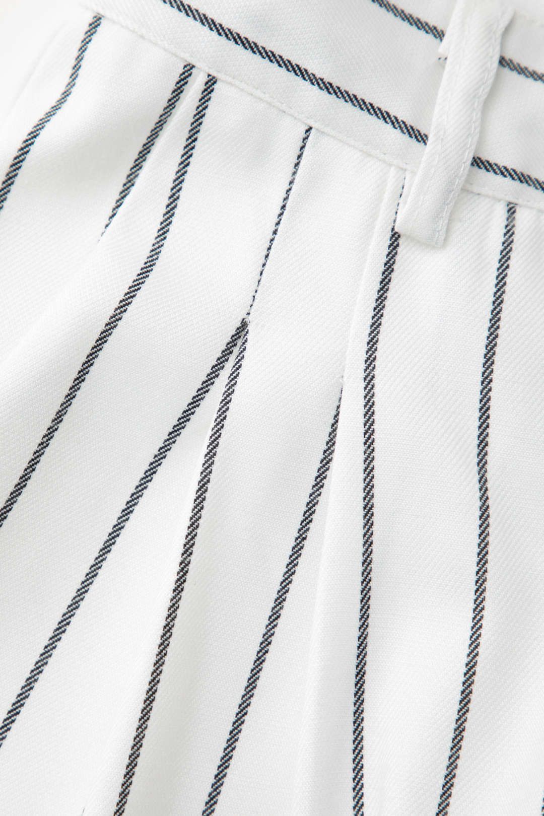 Pinstripe Wide Leg Suit Pants sold by Micas product image thumbnail 6