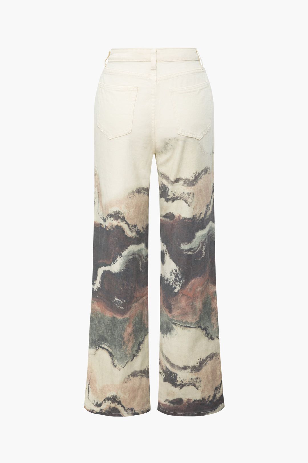 Tie Dye High Waisted Wide Leg Jeans sold by Micas product image thumbnail 2