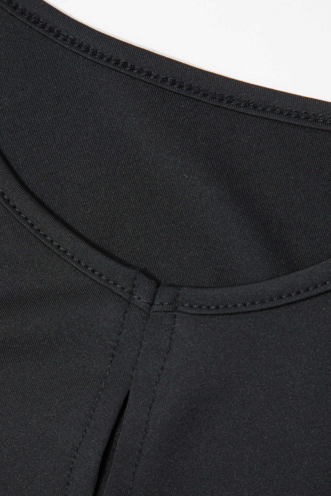 Solid Cut Out Front Long Sleeve Top sold by Micas product image thumbnail 4