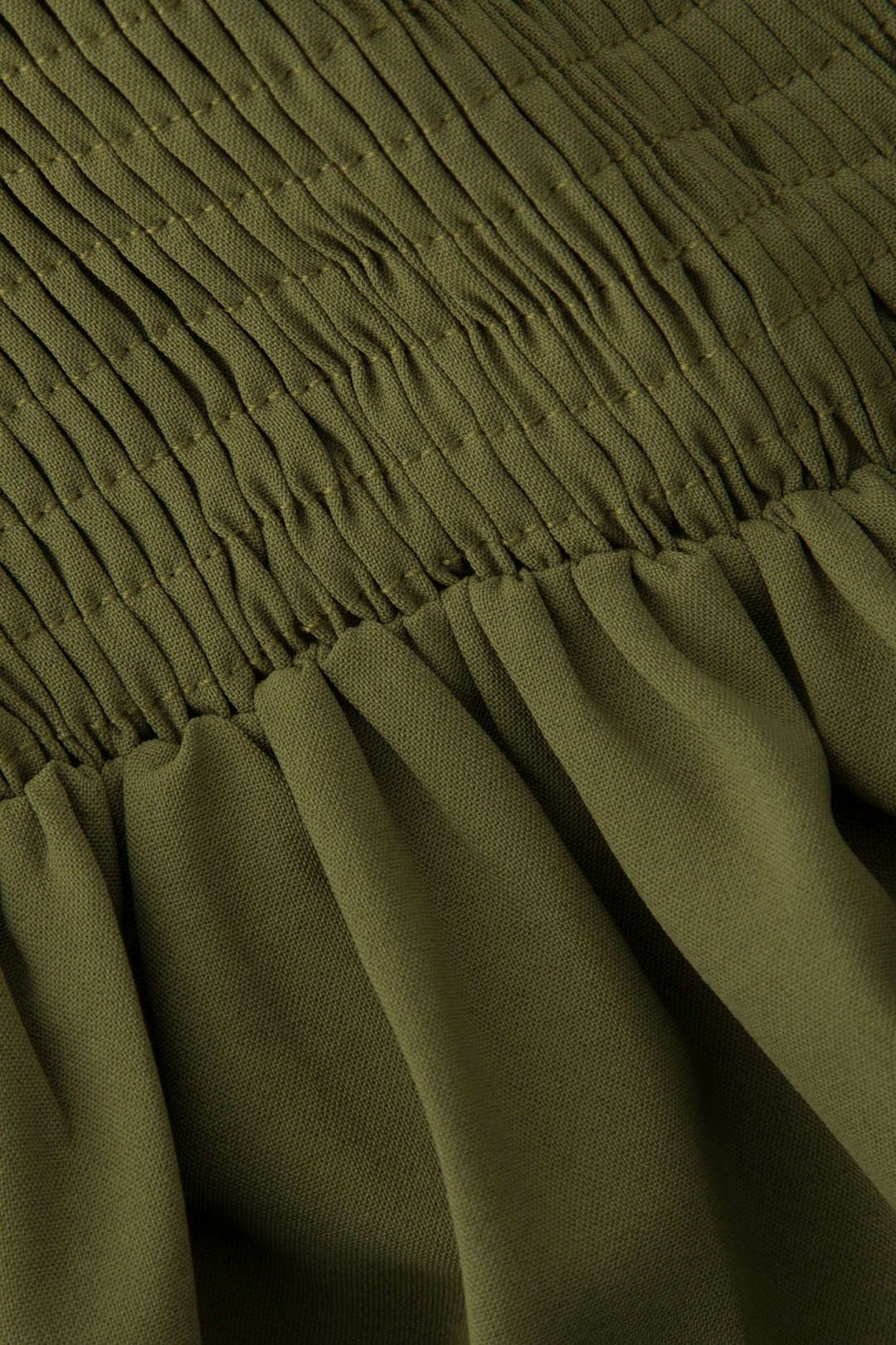 Tie Strap Belted Ruffle Hem Slit Maxi Dress sold by Micas product image thumbnail 4