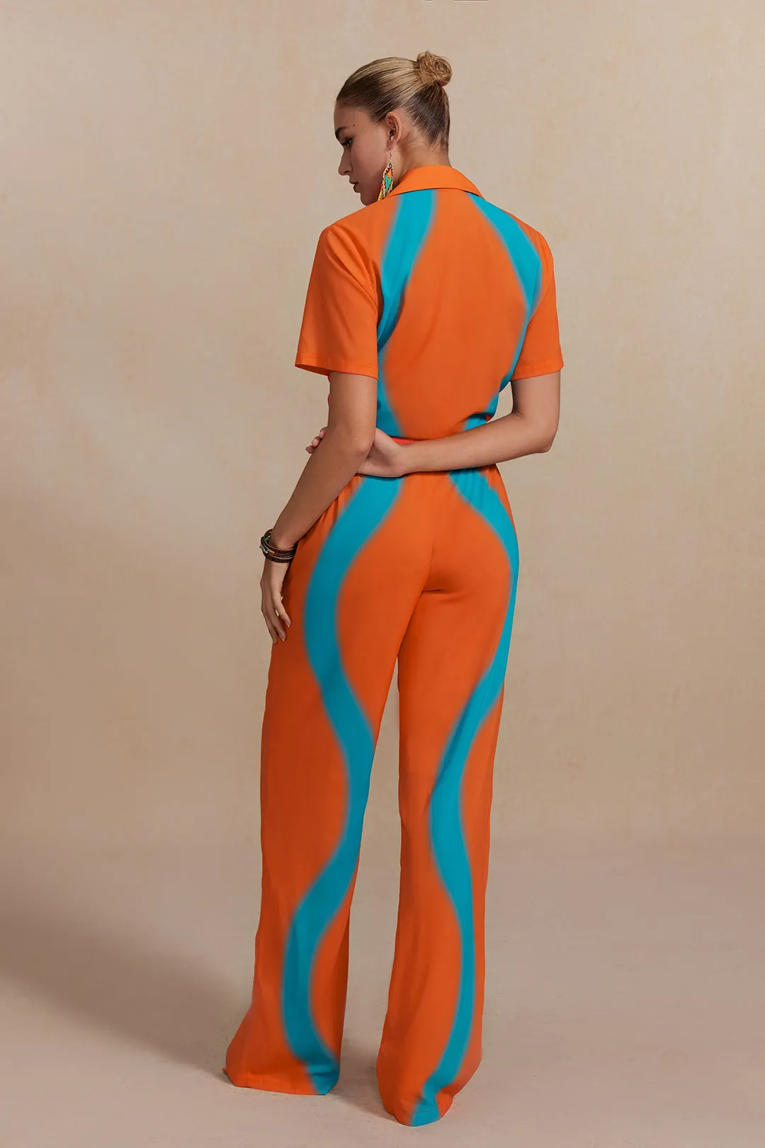 Abstract Print Trousers sold by Micas product image thumbnail 5