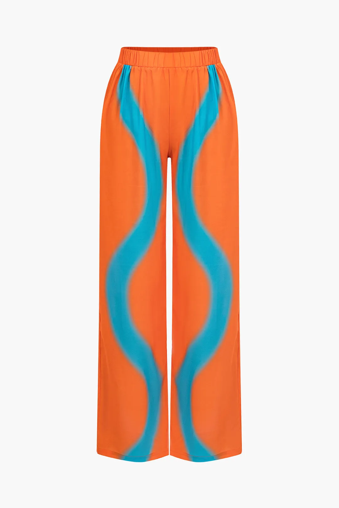 Abstract Print Trousers sold by Micas