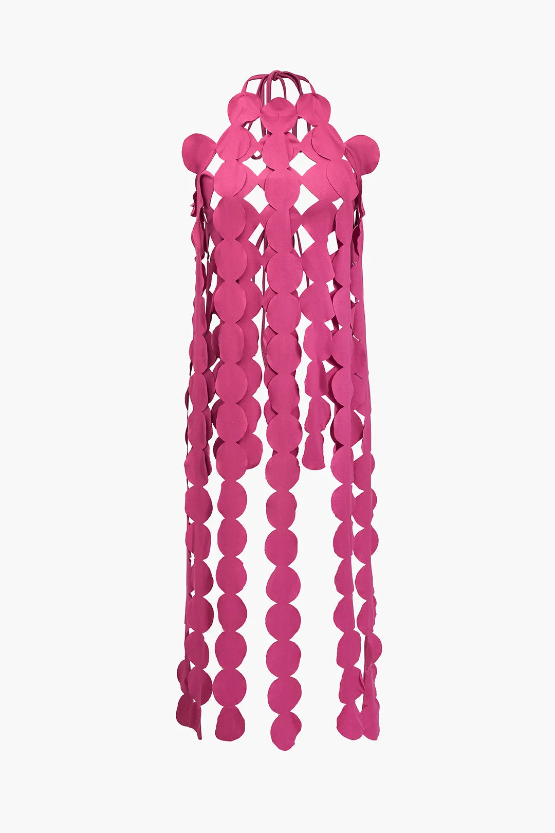 Solid Backless Cut Out Tie-Up Top And Trousers Set sold by Micas product image thumbnail 2